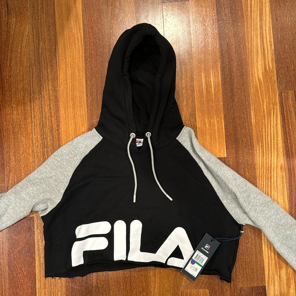 NWT Fila Luciana Crop Hoody
